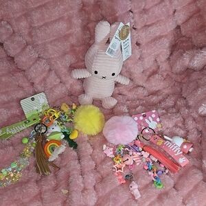 Miffy Pink Plush Toy Explosion